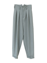 Casual Solid Column Pants Bottoms